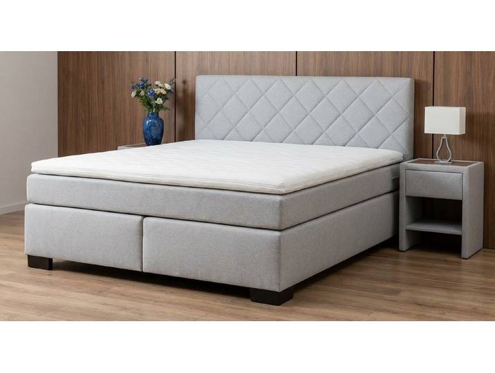 JVmoebel Boxspringbett Luxuriöses Boxspringbett Beige – Elegantes Design für höchsten Komfort, Made in Europe