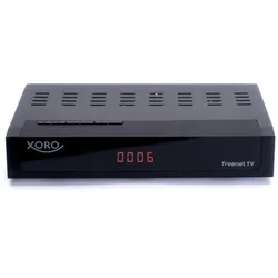 Xoro HRT 8729 (DVB-T, DVB-T2, CI-Schacht, CI+-Schacht), TV Receiver, Schwarz