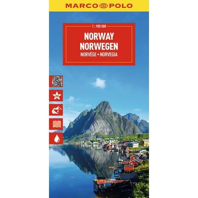 MARCO POLO Reisekarte Norwegen 1:900.000, Sonstige von Marco Polo, MairDuMont, 978-3-575-02204-2