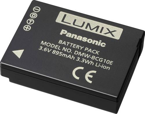 Kamera-Akku Panasonic DMW-BCG10e, DMW-BCG10 3.6 V 895 mAh DMW-BCG10E