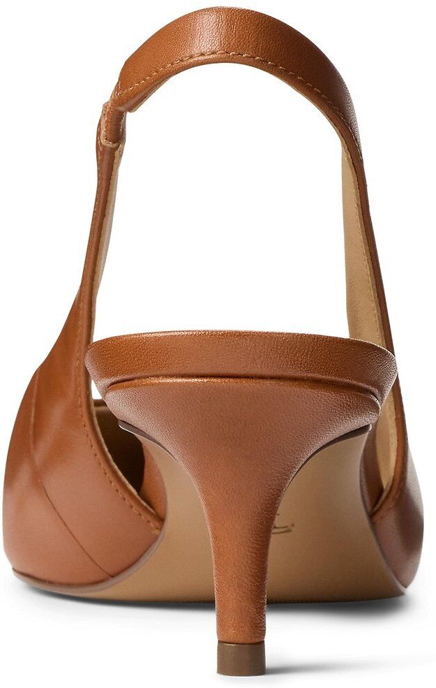 LAUREN RALPH LAUREN Escarpins slingback en cuir Lolah