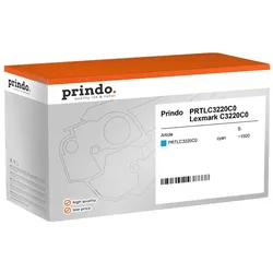 Prindo, Toner, kompatibel mit Lexmark C3220C0 (C)