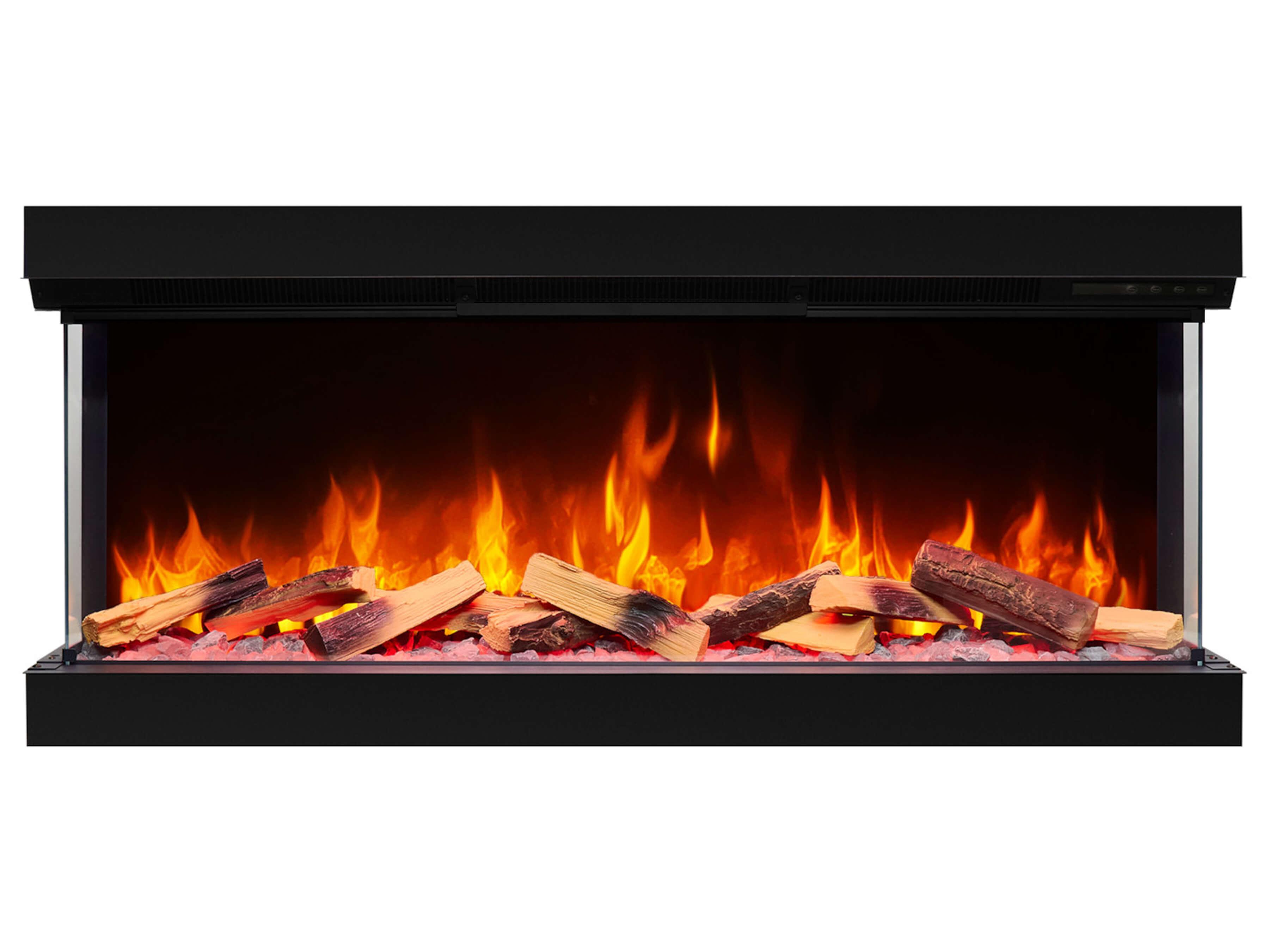 Elektrischer Kamineinsatz zum Einbau, dreiseitig (3-seitig), mit 3D-Flammeneffekt - ArtiFlame AF50TS