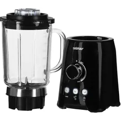 Zelmer ZSB4799B czarny, Standmixer, Transparent, Schwarz