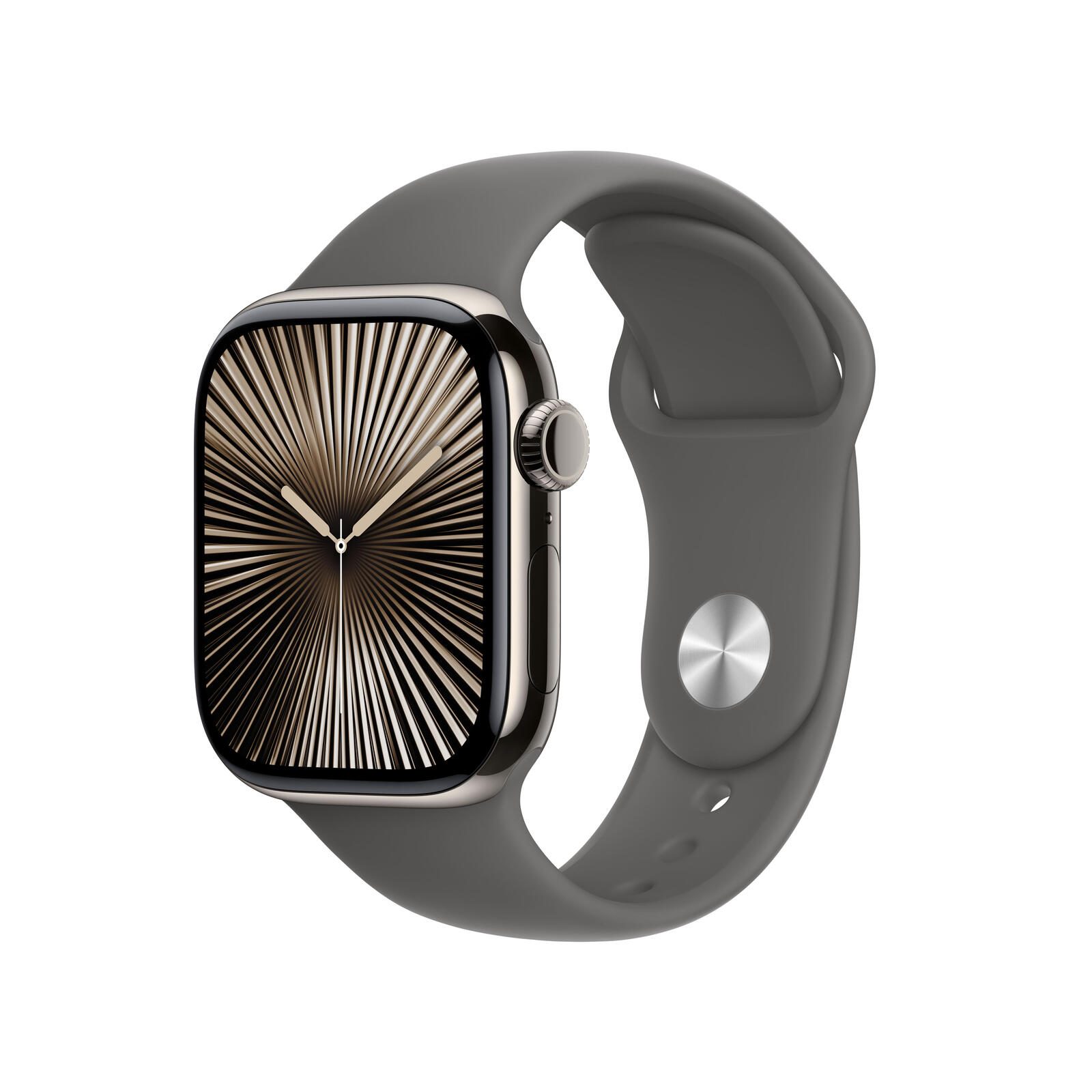 Apple Watch Series 10 (GPS + Cellular) Titan Natur 42mm MWXD3QF/A
