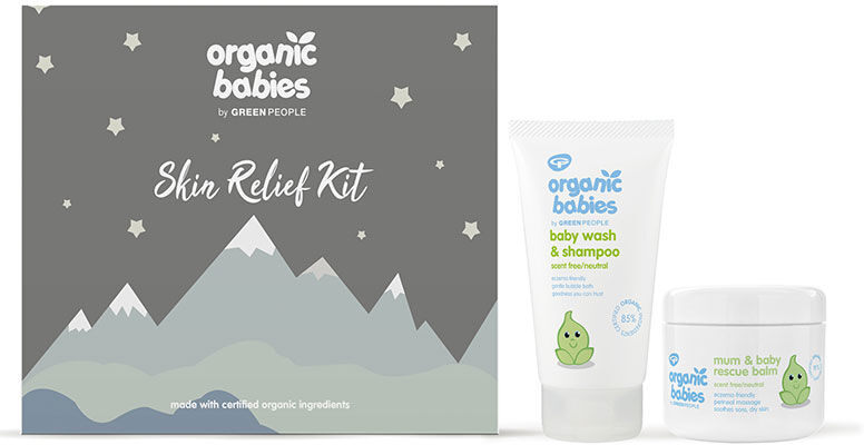 Green People Organic Babies Skin Relief Kit – Scent Free