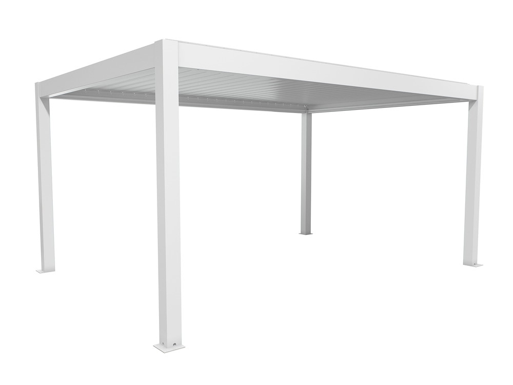 BIOHORTGARTE Pergola Gr. 5 x 3,5 weiss 16983484