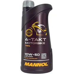 Mannol 7814 4-Takt Motorbike 10W-50 4T Motorradöl 4 l
