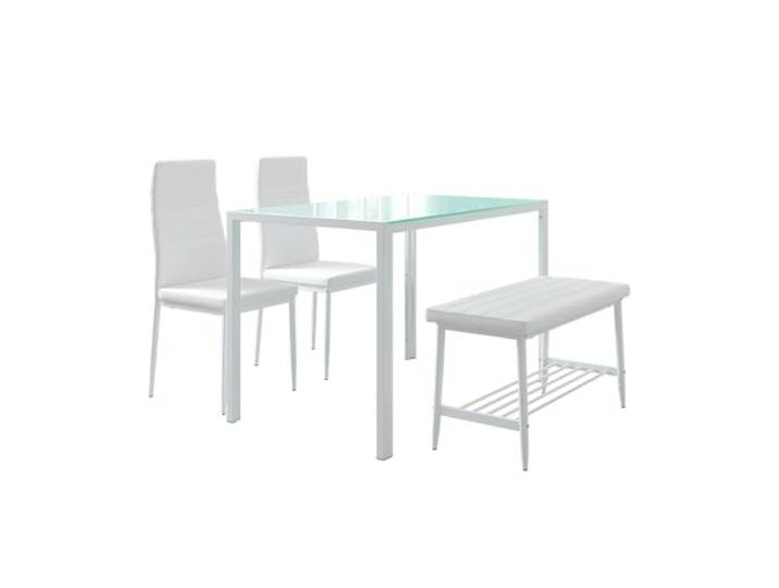 Vicco Eettafel set Grand , Wit, 120 x 70 cm