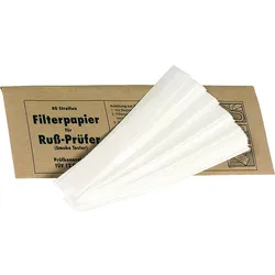 Filterpapier zur Rußzahlbestimmung 1 Umschlag mit 40 Streifen