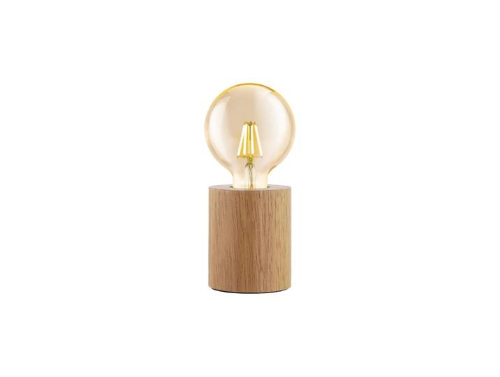 Tischleuchte EGLO braun , braun, H:10cm Ø:8,5cm, Leuchten, Tischleuchte