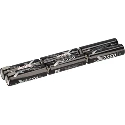 Akkupack 7,2V 2550mAh L2x3 AA Mignon Zellen XCell LSD Plus Pro Modellbau Akku