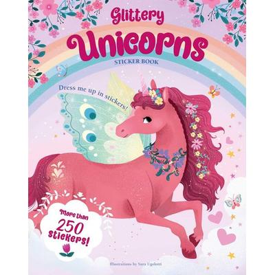 Glittery Unicorns: Sticker Book, von , White Star