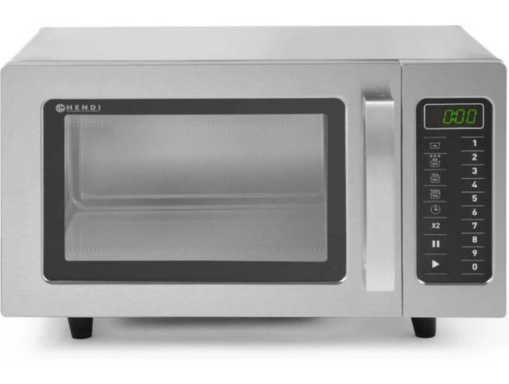 HENDI Programmeerbare magnetron – 1000W – 23L – roestvrij staal – multifunctioneel