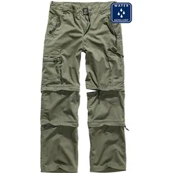 Brandit, Herren, Outdoorhose, Savannah Removable Legs Pants (M), Grün