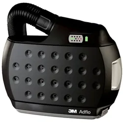 3M Speedglas Adflo Filtergebläse mit Luftschlauch QRS, Adapter (53 35 06), Luftmengenmesser, Vorfilter, Funkensperre, Partikelfilter und Standardakku ohne Ladegerät und ohne Gürtel #837710