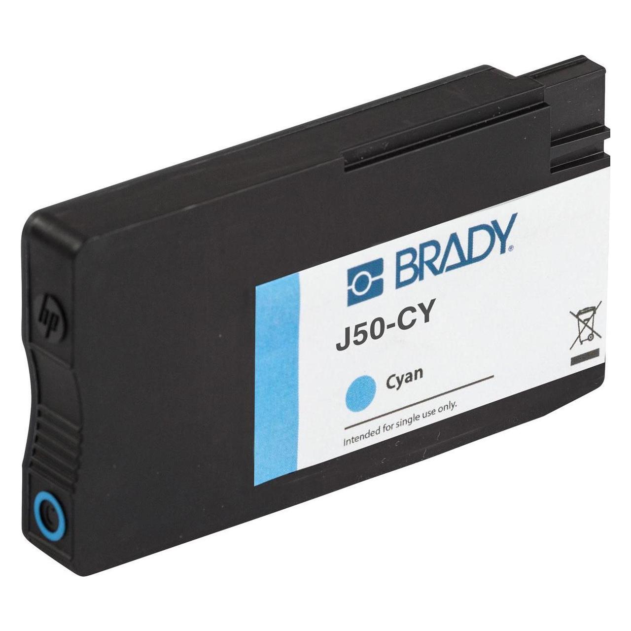 Brady J50-CY - Cyan - - BradyJet J5000 - 101.6 mm - 23.9 - 57.1 (148763)