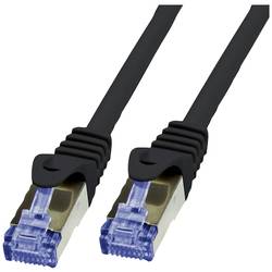 VALUE Outdoor Patchkabel Cat.6A (Class EA) S/FTP (PiMF), Massivdraht, LSOH, schwarz, 20 m 21.99.0720