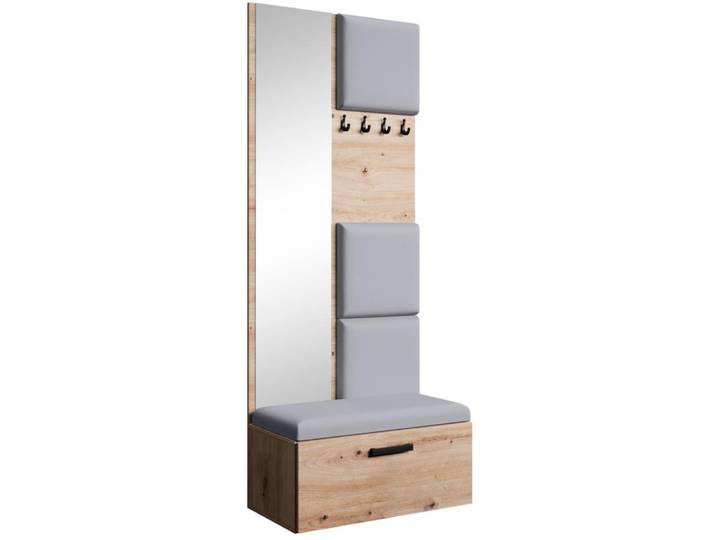 Penderie miroir et meuble à chaussures