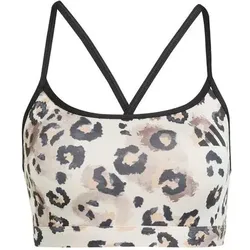 ADIDAS Damen BH Powerreact Essentials mit leichtem Halt und Print, Größe S/CD in Pink Pink