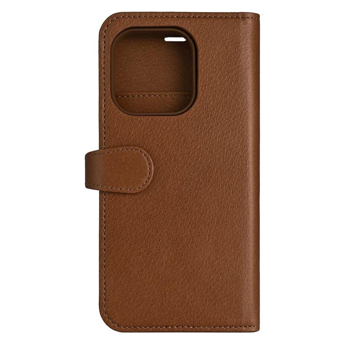 Buffalo 2in1 Leder 3 Karten MagSeries iPhone 16 Pro Braun (Apple iPhone 16 Pro) (590149)