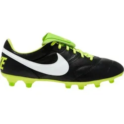 NIKE Herren Fußballschuhe Rasen "Premier II" FG, Größe 39 in Schwarz Schwarz