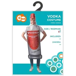 GoDan Wodka Erwachsenenkostüm, Grösse 56 (56)