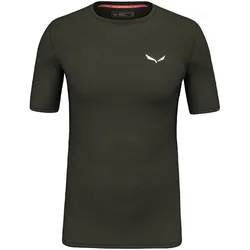 Salewa, Herren, Funktionsshirt, Cristallo Warm Alpine Merino Responsive Kurzarm Baselayer (XL), Grün, XL