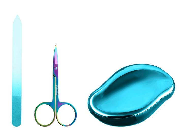 Relaxvital Mani-/Pediküre-Set, 4-teilig, Grün