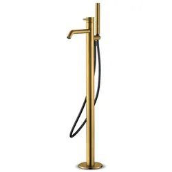 JEE-O Slimline Wannenarmatur freistehend, PVD gold matt, 800-3015 800-3015