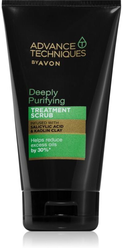 Avon Advance Techniques Deeply Purifying gommage purifiant en profondeur pour cheveux gras 150 ml