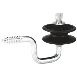 AKO, Gartenzaun, Corner insulator for polywires and ropes, 7 mm, 25 pcs