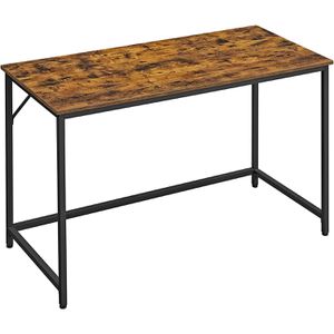 Vasagle Schreibtisch LWD039B01V1, braun / schwarz, 120 x 75 x 60 cm