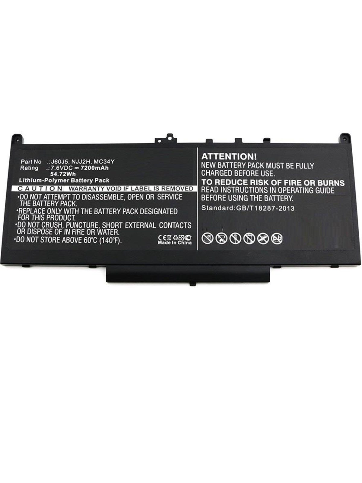 CoreParts Laptop Battery for Dell Latitude E7270