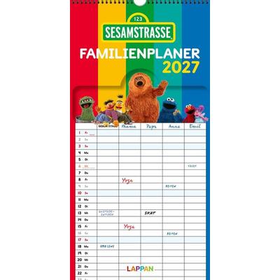 Sesamstraße Familienkalender 2027