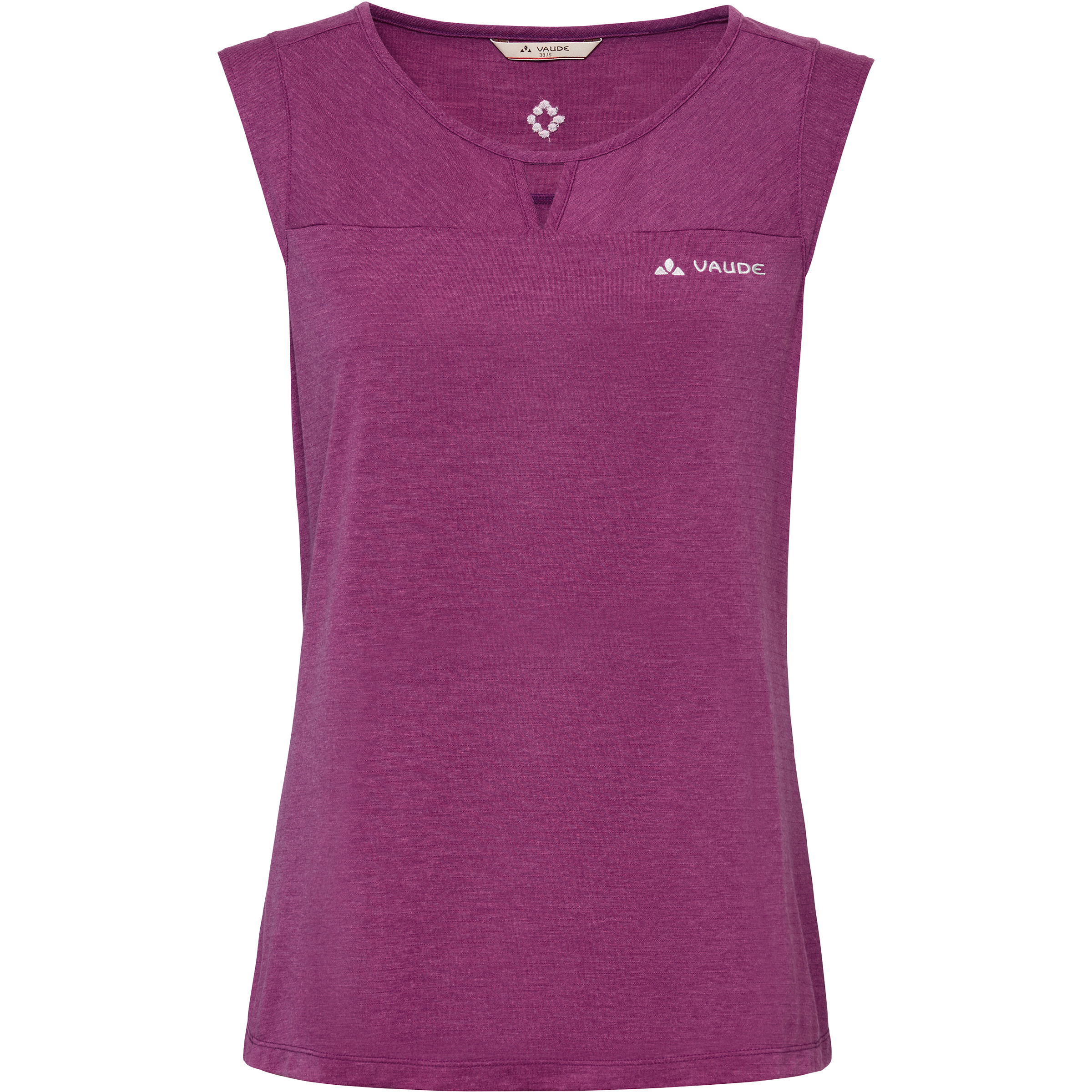 Vaude Skomer Hiking Top Damen Tanktops lila Größe S Camping Widerstandsfähig Lyocell (Tencel)