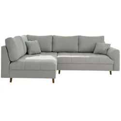 S-STYLE Ecksofa  Maya ¦ grau ¦ Maße (cm): B: 231 H: 81