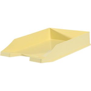 Han Briefablage 1027-X-815, Klassik, A4, pastellgelb, stapelbar, Kunststoff