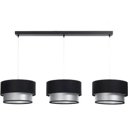 HÄNGELEUCHTE Schwarz 30/88 cm