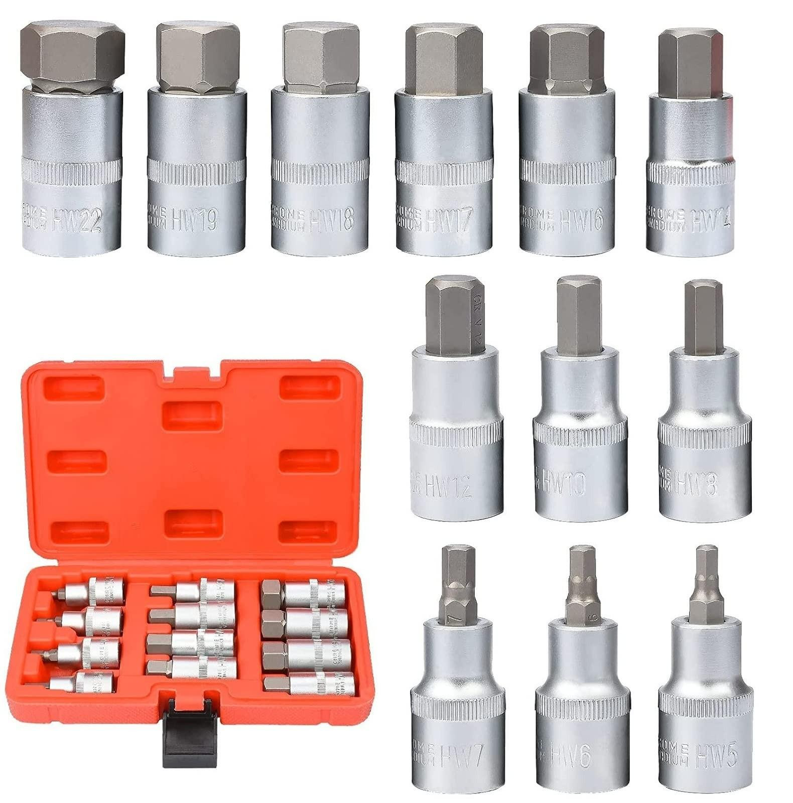 Premium Allen Wrench Socket Set van 12 stuks
