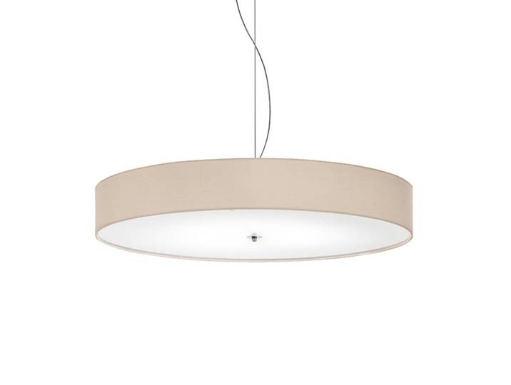 MODOLUCE lampe à suspension DISCOVOLANTE Ø 60 cm (Coton - Tissu)