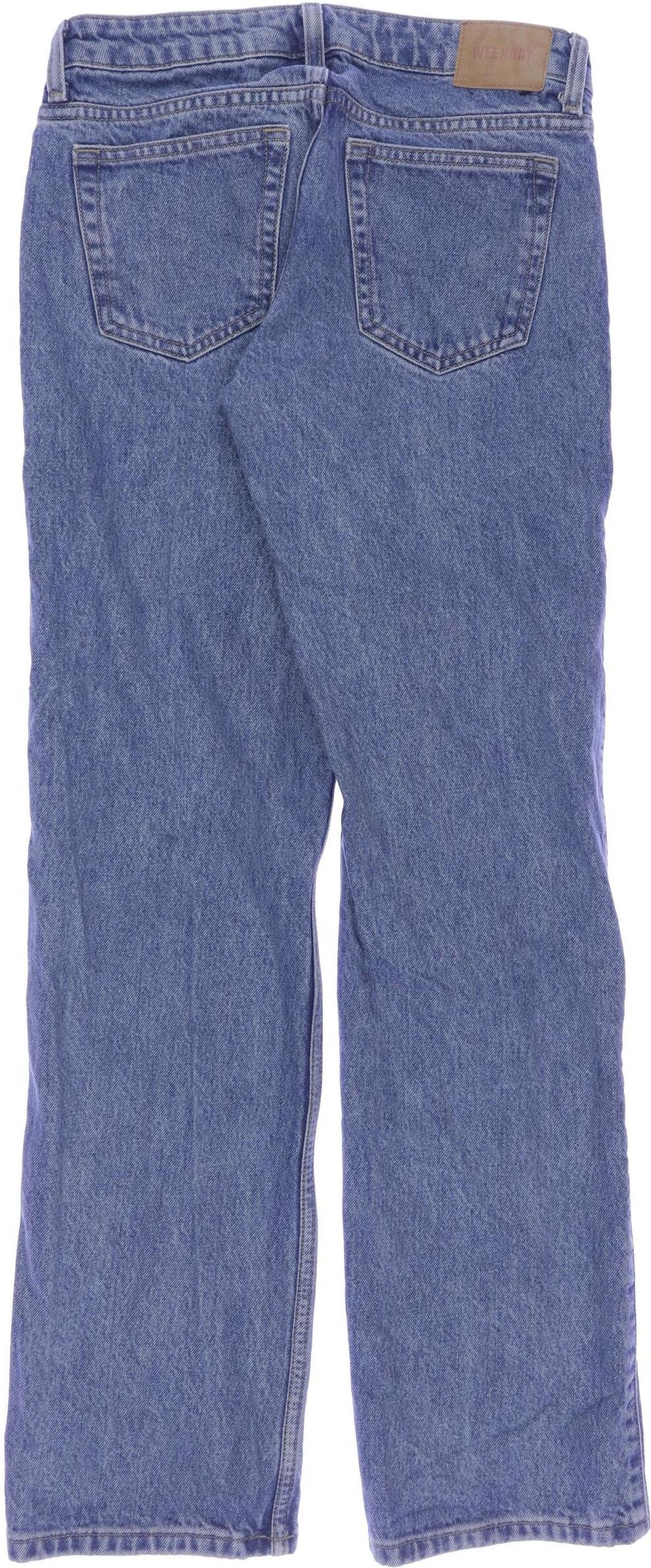 Weekday Damen Jeans, Blau, Gr. W25, Baumwolle - Second Hand