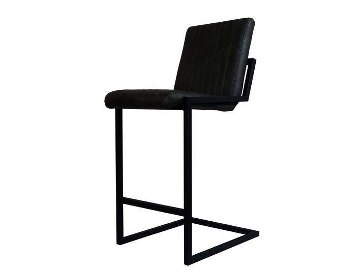 Barstuhl Ledaha 55 x 110 x 50cm Schwarz