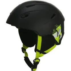 TECNOPRO Kinder Helm Skihelm Pulse JR HS-016, Größe XXS in Schwarz Schwarz