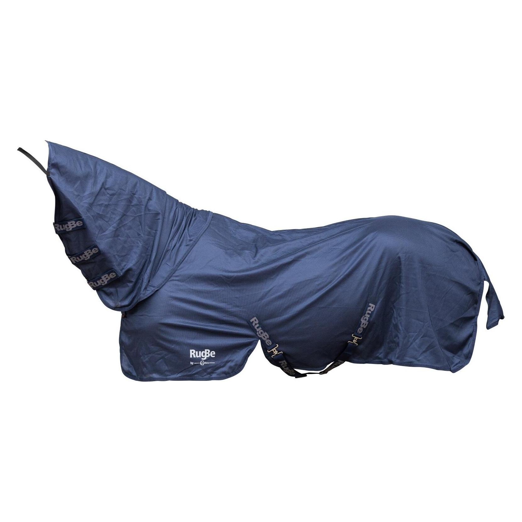 Kerbl Fliegendecke RugBe SuperFly inkl. Halsteil, 135cm, navy (135 cm) (3230228)