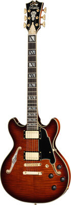 DAngelico Excel Mini DC Amaretto Burst Amaretto Burst