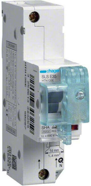 Hager Interrupteur SLS 1P E-35A pour HS HTN135E (HTN135E)
