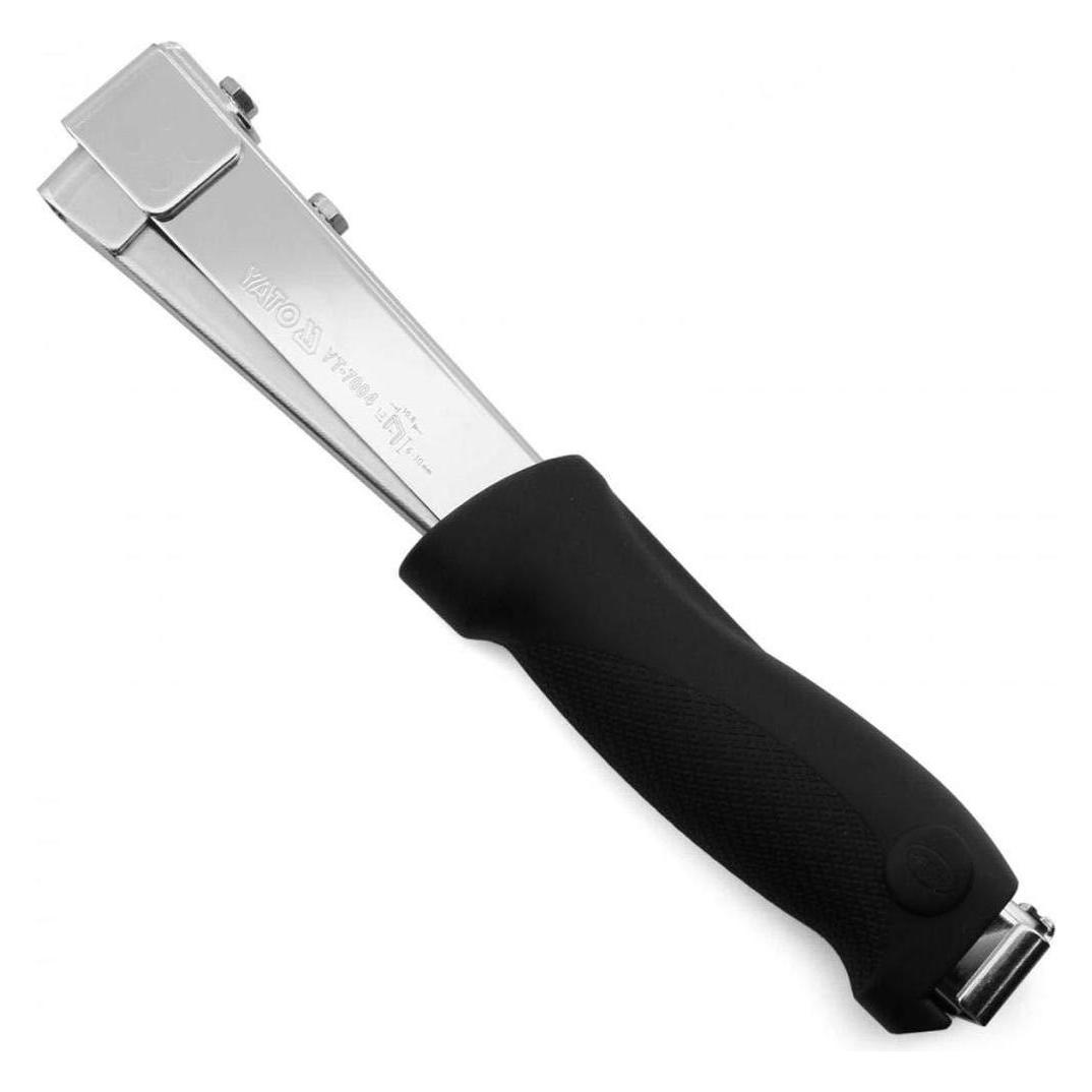 Yato Profi Hammertacker 6-10 mm Schlaghefter Tacker Handtacker (Tacker) (YT-7004)