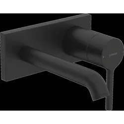 HANSA HANSAVANTIS Style Fertigset für den Waschtisch-Batterie, Unterputz, Ausladung 179mm, 5480210733, Farbe: Mattschwarz