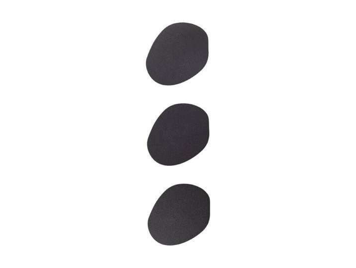 Metallbude Lou Wandhaken 3er Set - rund oder organisch - Stahl s